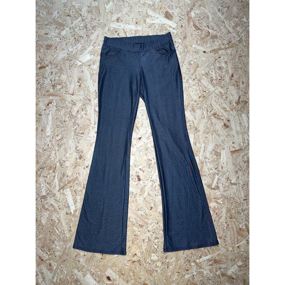Cello Jeans Women’s Black Flare Jogger Sz L - Picture 1 of 5